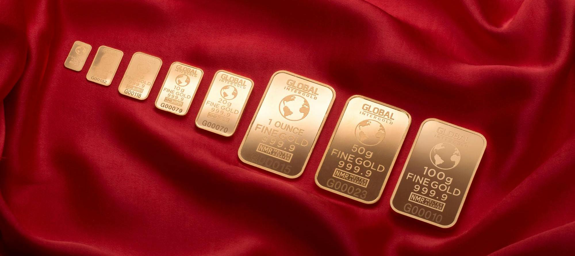 Gold bullion - zlatý bullión