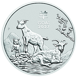 Lunar Goat 1 kg striebro 2027