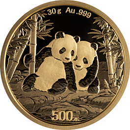 Panda 30 g zlato 2026